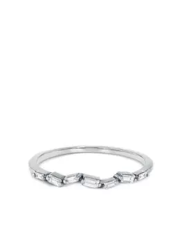 Кольцо с бриллиантом «Фейерверк» из белого золота 18 карат Suzanne Kalan