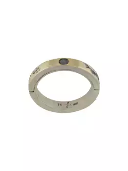 Кольцо с бриллиантом Parts of Four, серебяный