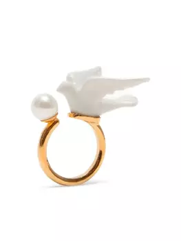 Кольцо с голубиной отделкой Andres Gallardo, золотой