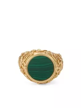 Кольцо с гравировкой Emanuele Bicocchi, золотой