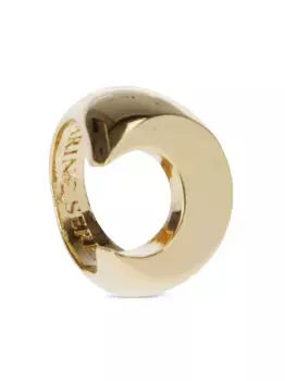 Кольцо с гравировкой Marine Serre, золотой