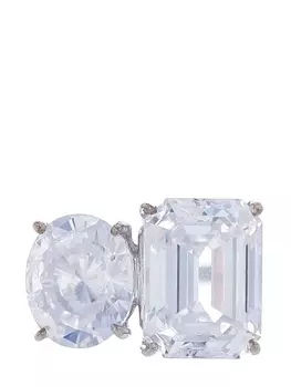 Кольцо с изумрудом Fantasia by Deserio, серебряный