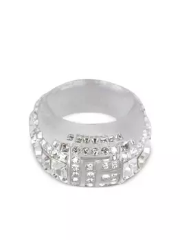 Кольцо с кристаллами Balmain, серебряный