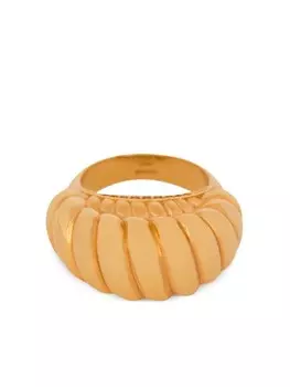 Кольцо с кристаллами Balmain, золотой