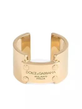 Кольцо с логотипом Dolce & Gabbana, золотой