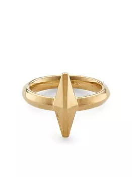 Кольцо с логотипом Jimmy Choo, золотой