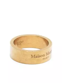 Кольцо с логотипом MAISON MARGIELA, золотой