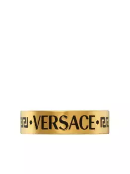 Кольцо с логотипом VERSACE, золотой
