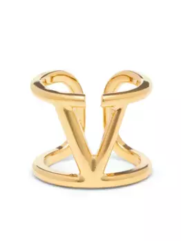 Кольцо с логотипом VLogo VALENTINO GARAVANI, золотой