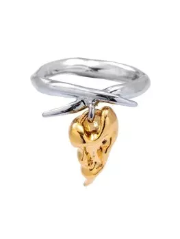 Кольцо с подвеской Vann Jewelry, серебряный