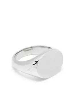 Кольцо с сатинированной отделкой «Плющ» Tom Wood, серебяный