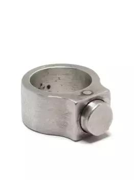 Кольцо Sahara (14 мм) Parts of Four, серебяный