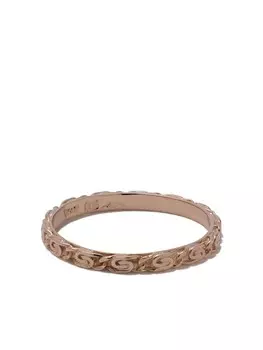 Кольцо Snail Diamond Chain из розового золота Wouters & Hendrix Gold, розовый