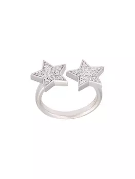 Кольцо Stasia из белого золота с бриллиантами ALINKA, металлик