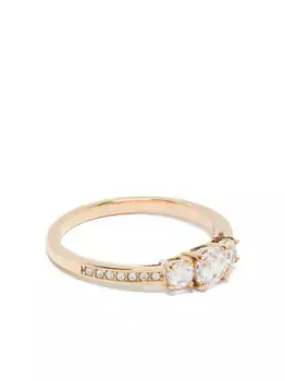 Кольцо Stilla Attract с круглым кристаллом Swarovski, золотой