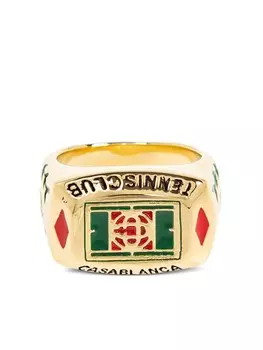 Кольцо теннисного клуба Касабланки Casablanca, золотой