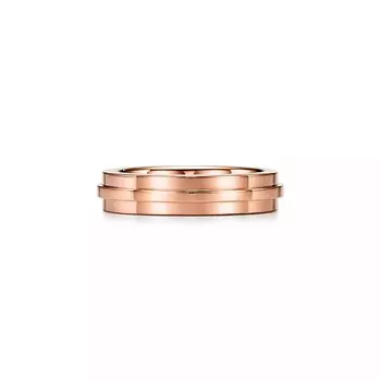 Кольцо Tiffany & Co. Narrow, розовое золото