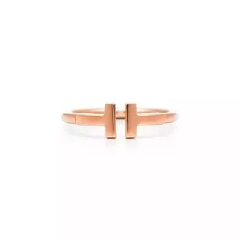 Кольцо Tiffany & Co. TI Wire, розовое золото