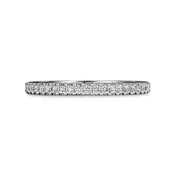 Кольцо Tiffany & Co. Tiffany Soleste Full Eternity, платина/бриллиант