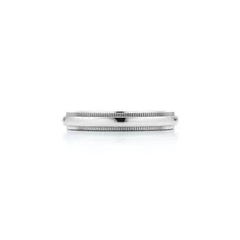 Кольцо Tiffany & Co Together Milgrain Band, платина