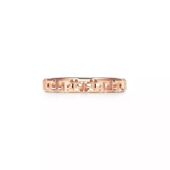 Кольцо Tiffany & Co. True Narrow, розовое золото