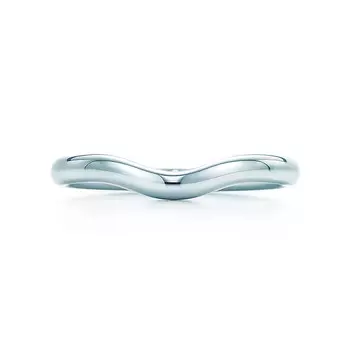 Кольцо Tiffany & Co. x Elsa Peretti Wedding Band, платина
