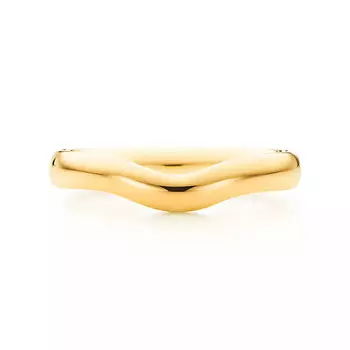 Кольцо Tiffany & Co. x Elsa Peretti Wedding Band, золото