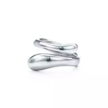 Кольцо Tiffany & Co. x Elsa Peretti Teardrop, серебро