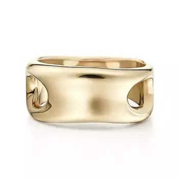 Кольцо Tiffany & Co. x Elsa Peretti Open Side, золото