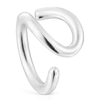 Кольцо Tous Bent Open, серебро