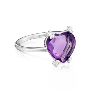 Кольцо Tous Color Pills, серебро/аметист