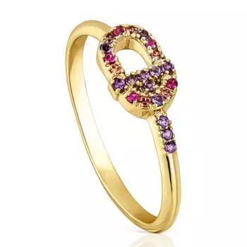 Кольцо Tous Manifesto, золото/драгоценные камни