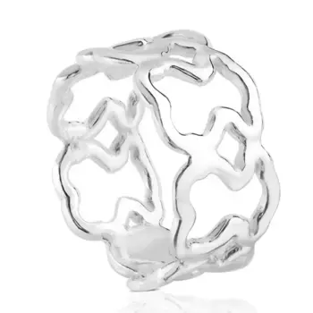 Кольцо Tous New Carrusel Bear Motifs, серебро