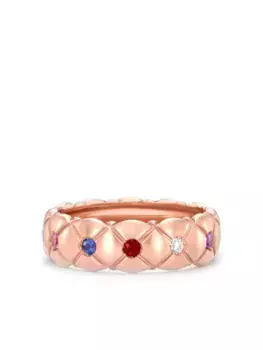 Кольцо Treillage из розового золота FABERG, розовый