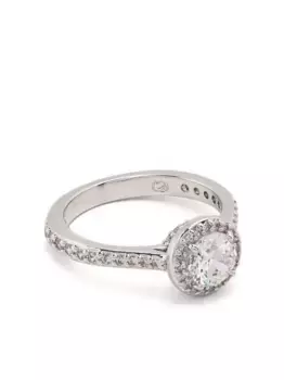 Кольцо Una Swarovski, серебяный