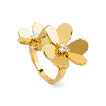 Кольцо Van Cleef & Arpels Frivole Between the Finger, 18-ct желтое золото, бриллиант