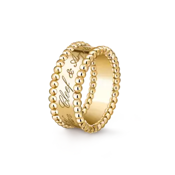 Кольцо Van Cleef & Arpels Perle signature, 18-ct желтое золото