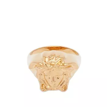 Кольцо Versace Oversized Medusa Head Ring, золотой