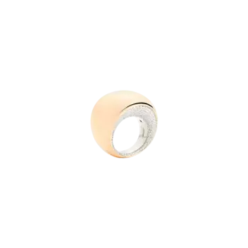 Кольцо Vhernier из розового и белого золота с бриллиантовым паве