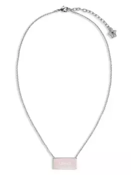 Колье 90s Logo VERSACE, серебяный