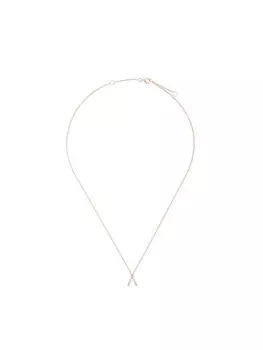 Колье Alinka ID из розового золота с бриллиантами, металлик