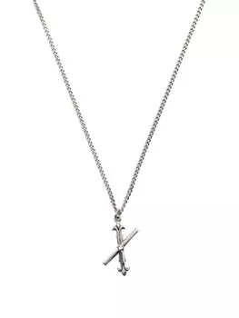 Колье Alphabet Emanuele Bicocchi, серебряный