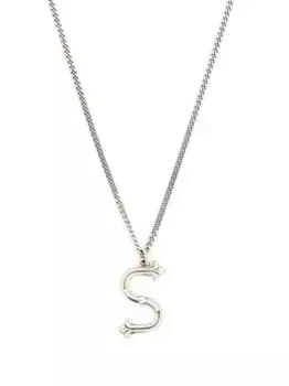 Колье Alphabet Emanuele Bicocchi, серебряный