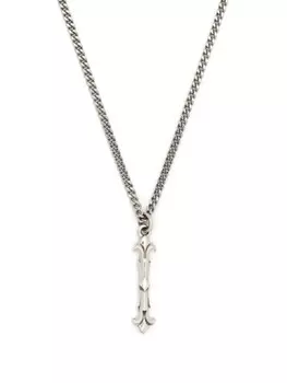 Колье Alphabet Emanuele Bicocchi, серебряный