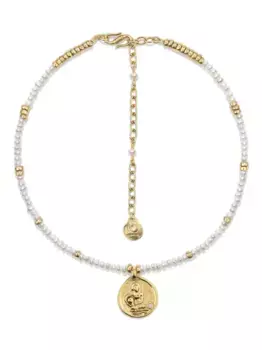 Колье Astro Aquarius Pearls Goossens, золотой