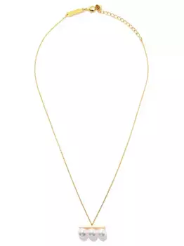 Колье Balance Neo из желтого золота с жемчугом TASAKI, золотой