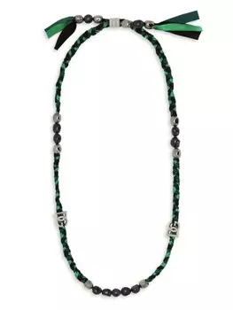 Колье Banano с логотипом Dolce & Gabbana, зеленый