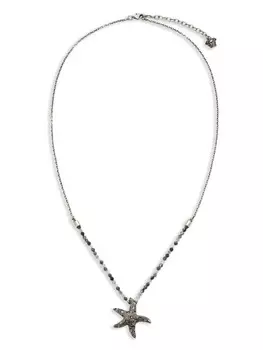 Колье Barocco Sea Versace, черный