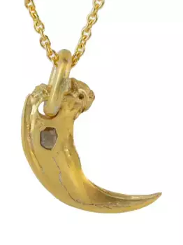 Колье Bear Claw с бриллиантами Parts of Four, золотой