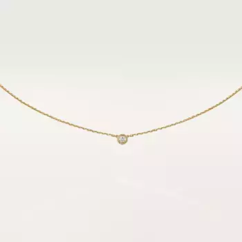 Колье Cartier d'Amour XS, желтое золото/бриллиант